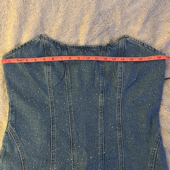 Strapless Mini Dress - Picture 4 of 7